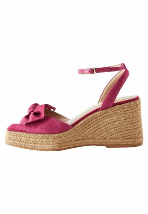 FOREVER COMFORT BOW  - REGULAR FIT - Platform szandálok - pink