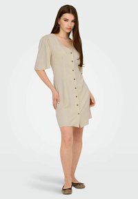 JDY SAY KURZES - Abito a camicia - oatmeal