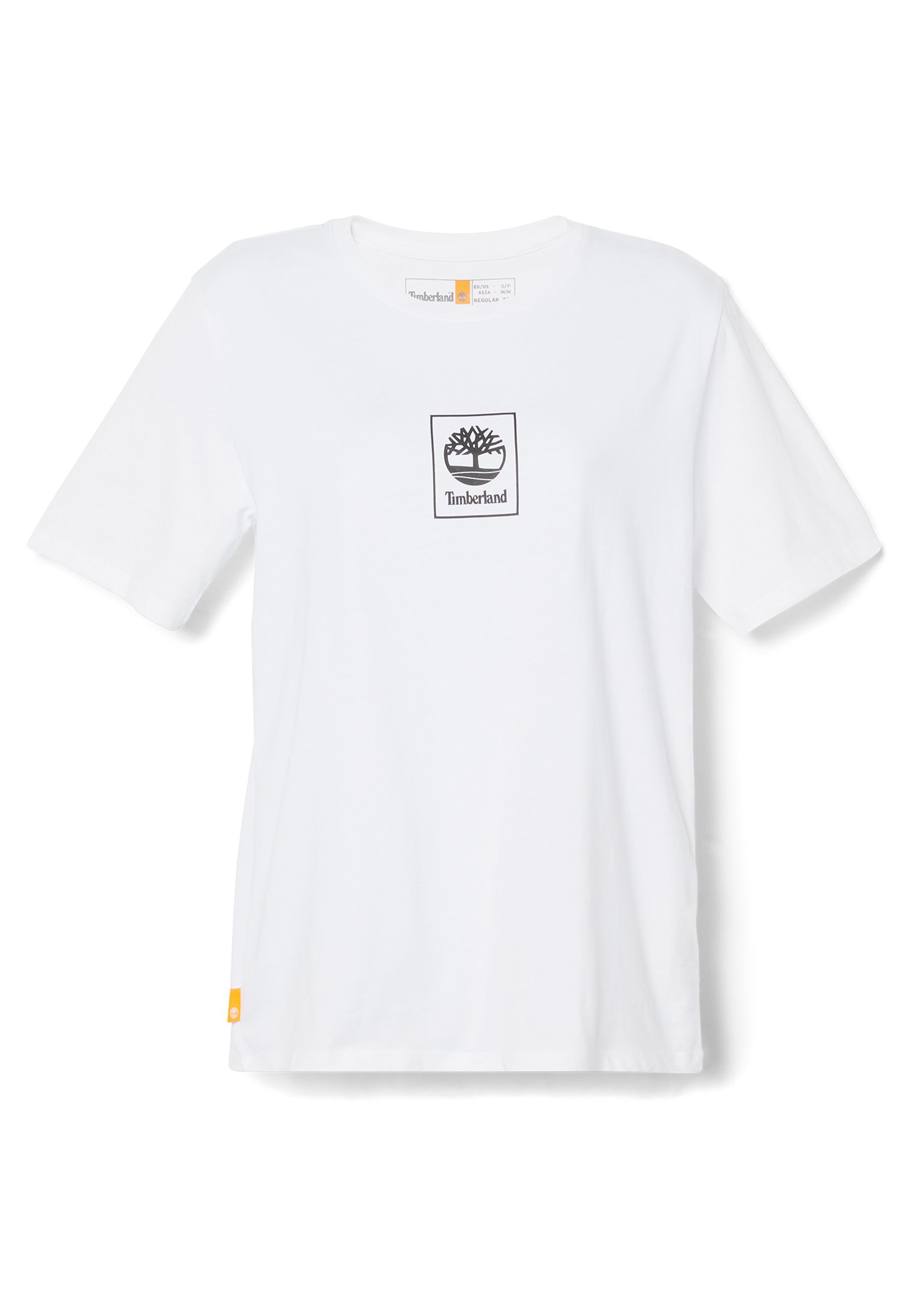 Timberland STACK LOGO REGULAR TEE - Triko s potiskem - white