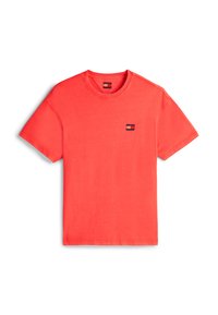 LABEL TEE - Osnovna majica kratkih rukava - bright vermillion