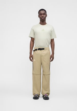 adidas Terrex, Παντελόνι εξωτερικού χώρου - beige/black