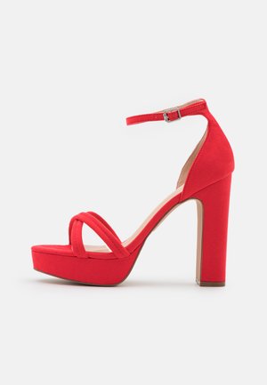 Sandalias con plataforma - red