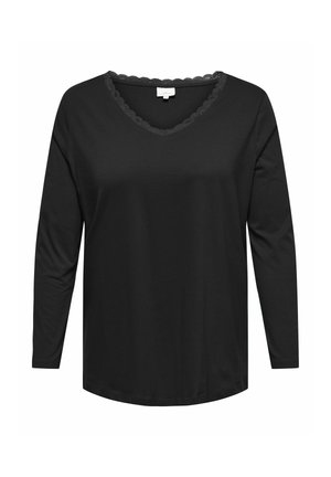 ONLY Carmakoma CARBONNIE  - T-shirt à manches longues - black