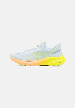 ASICS GT-1000 13 PARIS - Laufschuh Straße - cool grey/safety yellow