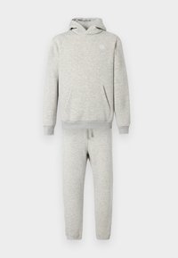 RELAXED FIT EMBLEM - Trenirka - grey marl