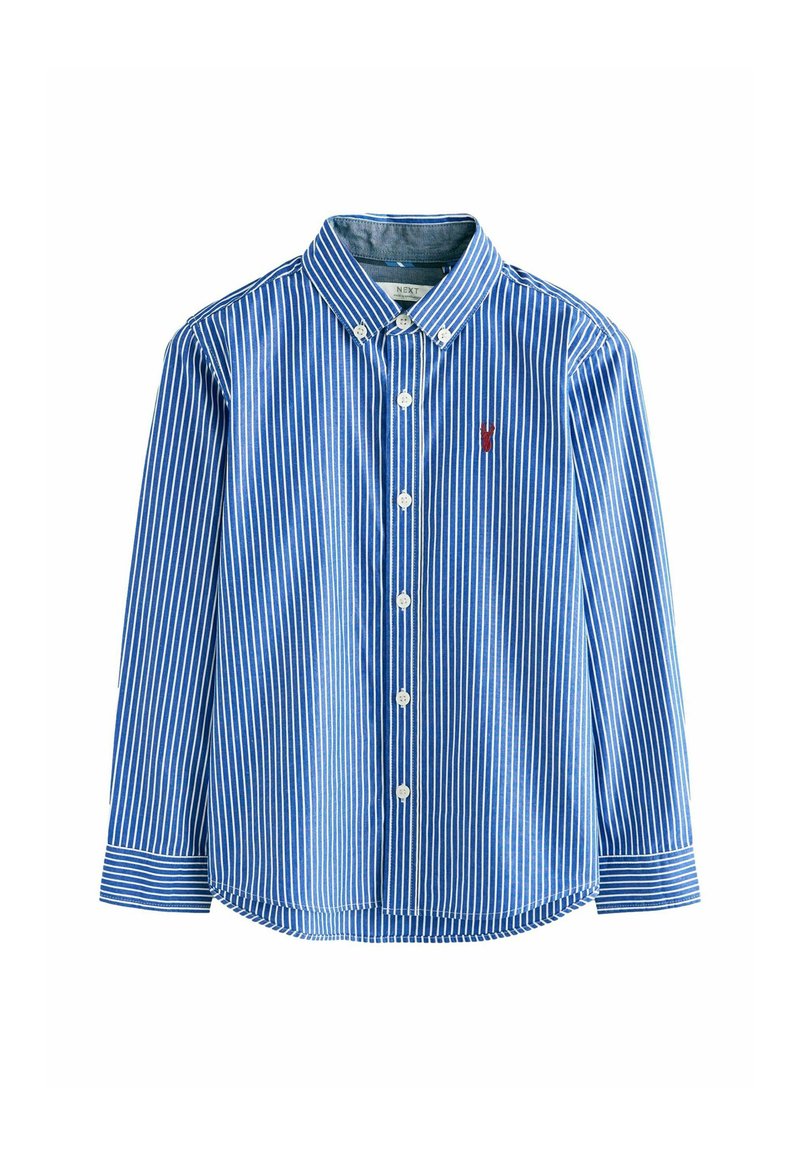 Next - REGULAR FIT LONG SLEEVE STRIPE - Marškiniai - blue stripe, Padidinti