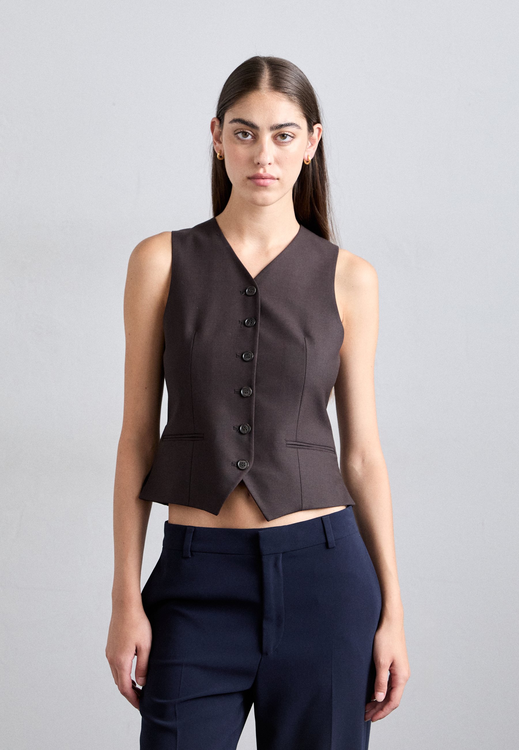 Gilet Sans Manches DIANE VON FURSTENBERG En Soie - Taille L, Occasion Très Bon état