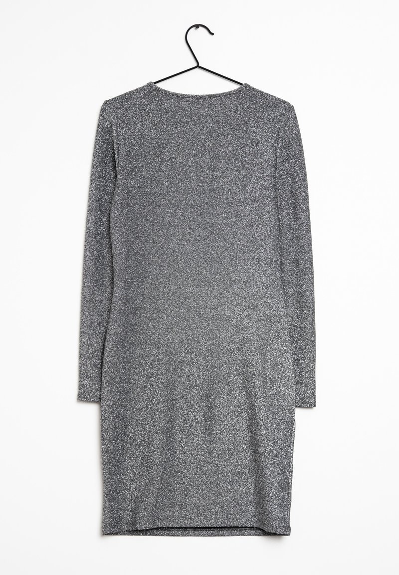 ONLY Jumper dress silver/silver-coloured (Pre-owned)