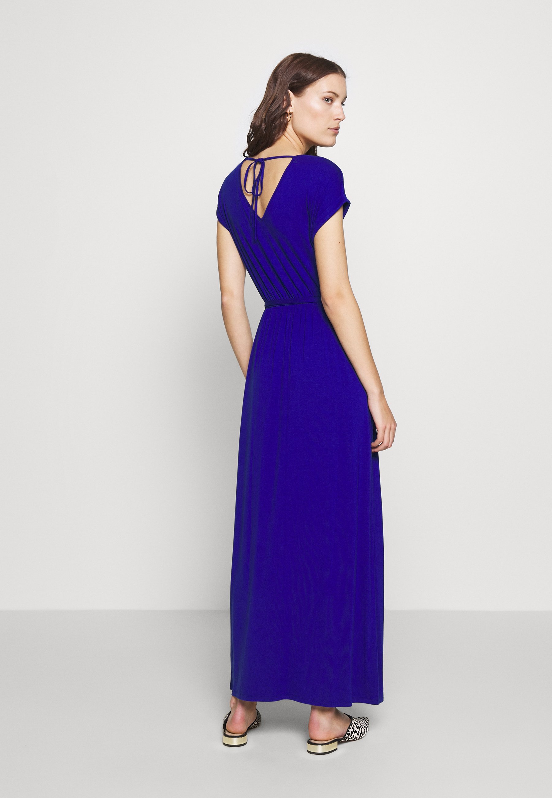 Dorothy Perkins COBALT PLAIN ROLL SLEEVE Maxikjole Dorothy Perkins COBALT PLAIN ROLL SLEEVE - Maxikjole - cobalt