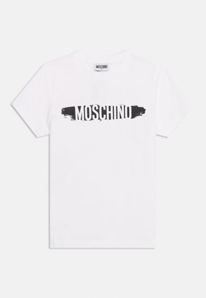 MOSCHINO, UNISEX - T-shirts print - bianco ottico