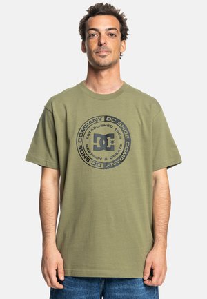T-Shirt print - deep lichen green