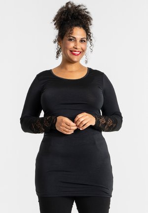 LUXEMBOURG - Long sleeved top - black