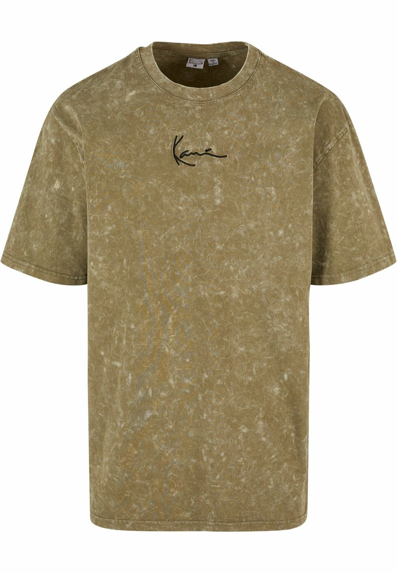 Karl Kani T-shirt print olijfgroen