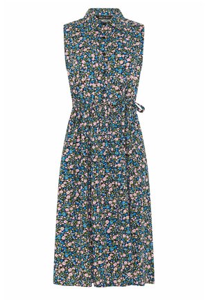 M&Co, PETITE DRESSES - Vestido camisero - black
