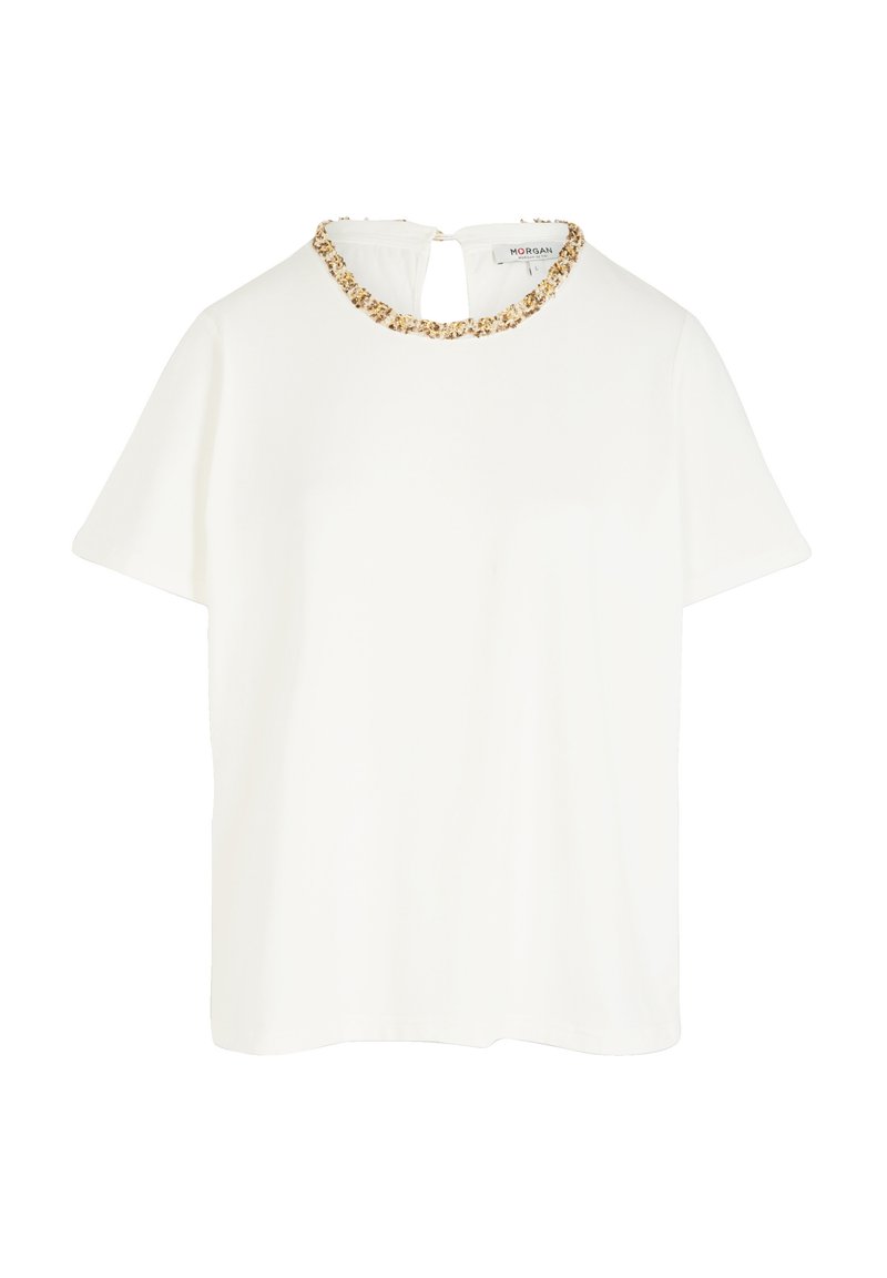 Morgan T-shirt print crème Morgan T-shirt print crème