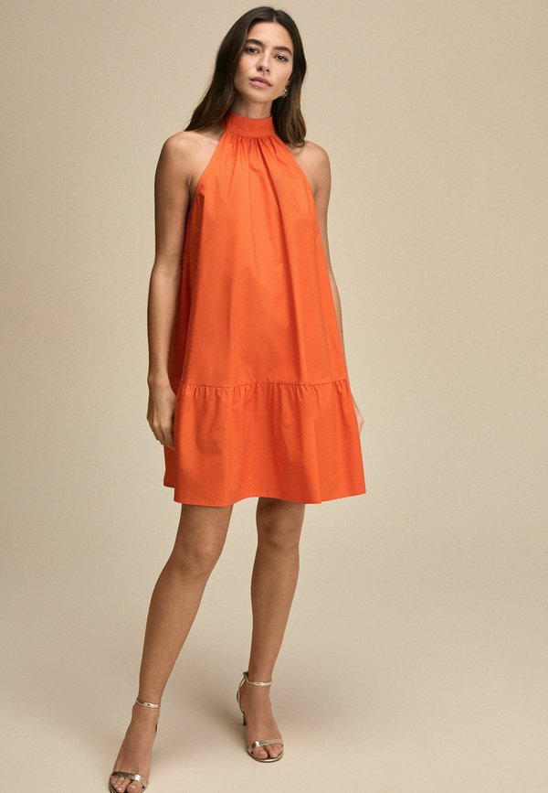 SLEEVELESS - Freizeitkleid - orange