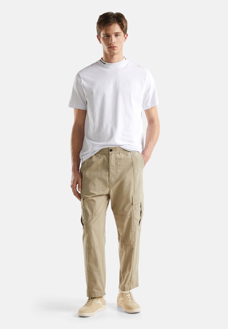 United Colors of Benetton Cargobroek beige United Colors of Benetton Cargobroek beige