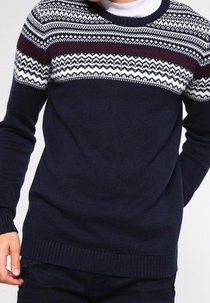Strickpullover - dark blue