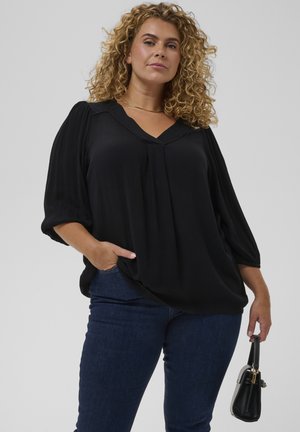 FIKA AMI - Blouse - black deep