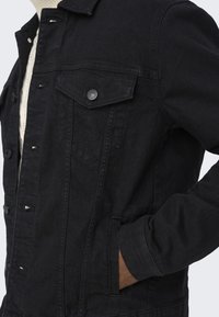 Only & Sons ONSCOIN JACKET - Jeansjakke - black denim