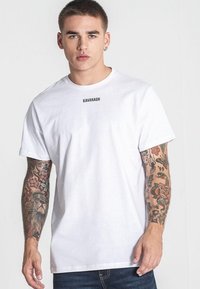 Gianni Kavanagh RAW BEAR TEE - Majica kratkih rukava s printom - white