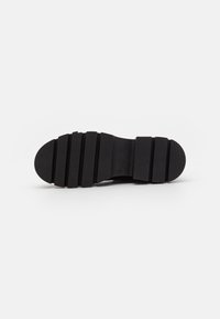 Zign LEATHER - Botine cu platformă - black