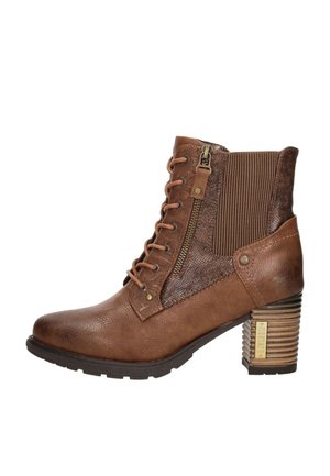 Cowboy-/Bikerlaarsjes - cognac