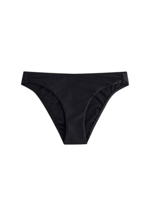 Mint Velvet, HIGH LEG TEXTURED  - Bikinibukser - black