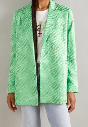 Halflange jas - light green