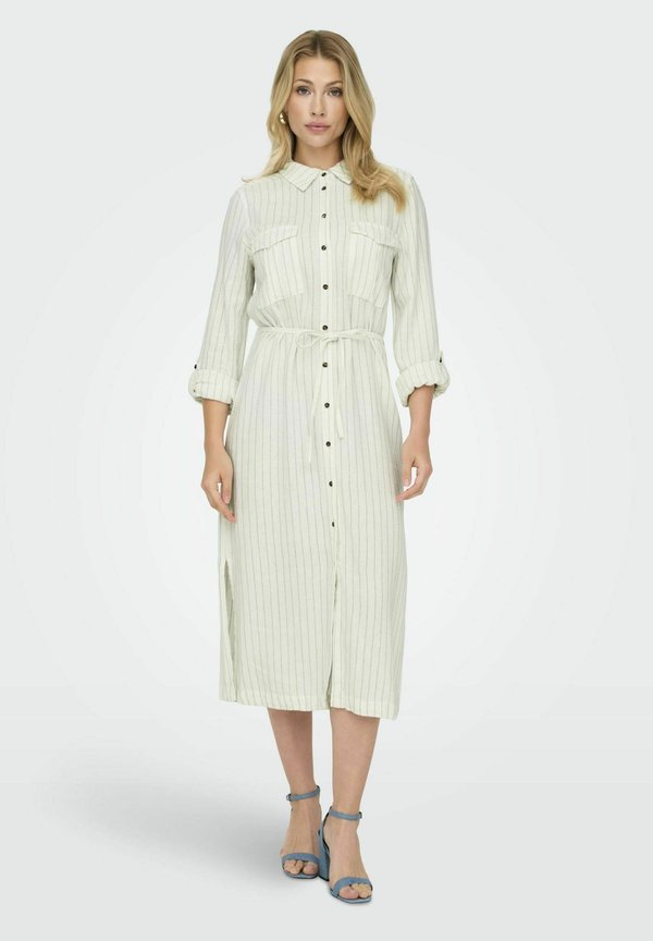 ONLCARO - Blusenkleid - cloud dancer 1