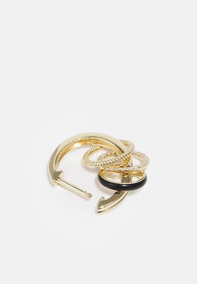 Yvonne Leon DOUBLE CREOLE BOUEE - Un singur cercel - yellow gold-coloured