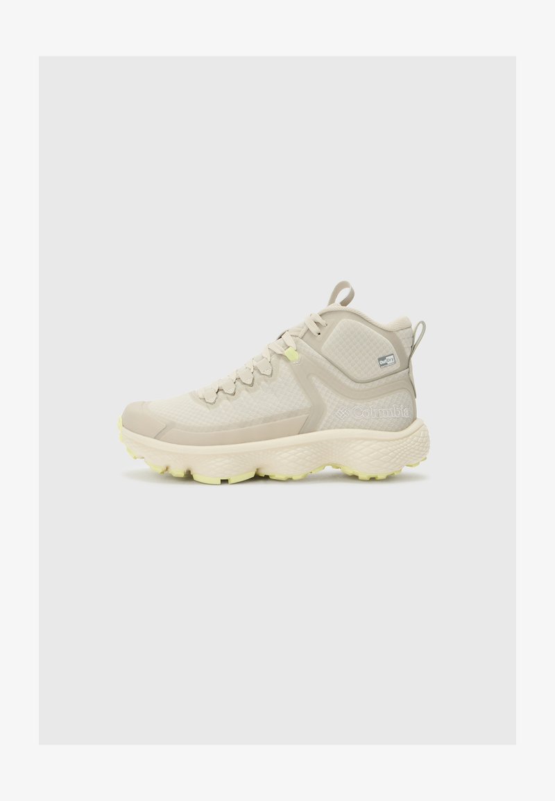 Columbia ESCAPE THRIVE TITANIUM MID - Turistické topánky - cloud grey/citron haze
