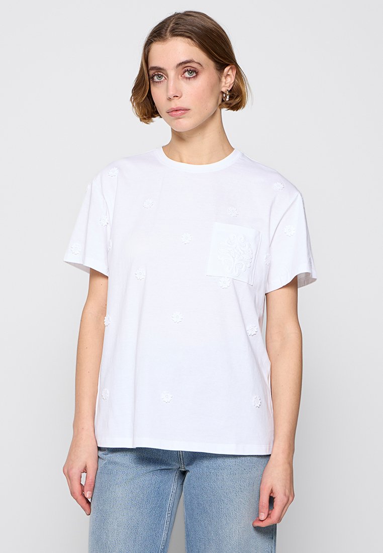 TWINSET T-shirt basic wit TWINSET T-shirt basic wit