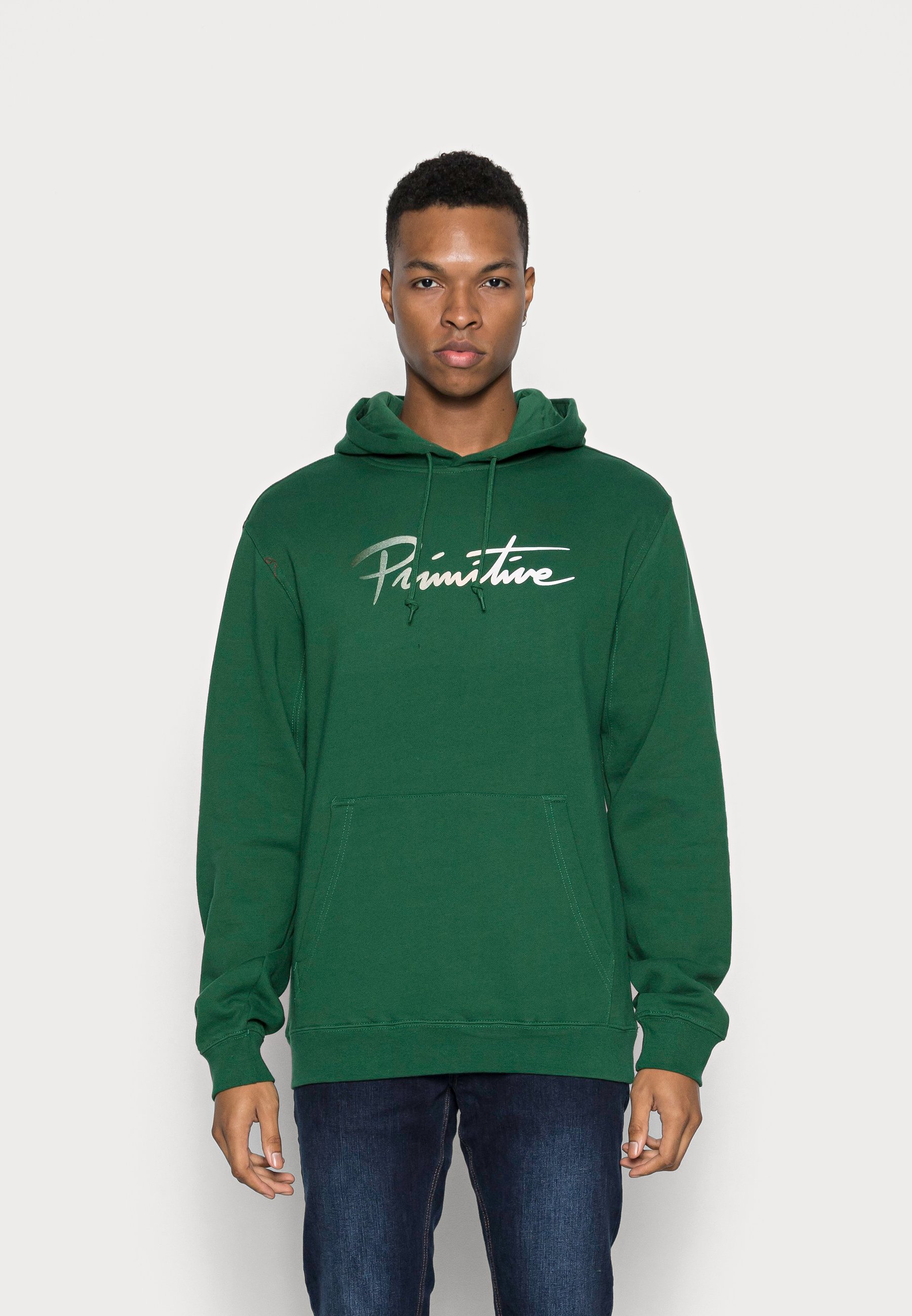 Primitive NUEVO TRAILS HOOD - Sudadera - hunter green/verde oscuro -  Zalando.es