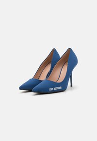Love Moschino LOGO - Klasične cipele s visokom petom - notte