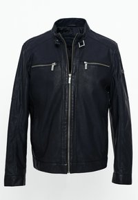 Pierre Cardin Jacka i konstläder - schwarz