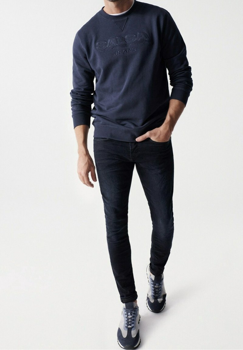 Salsa Jeans Sweatshirt blue/blau (Pre-owned) Zalando