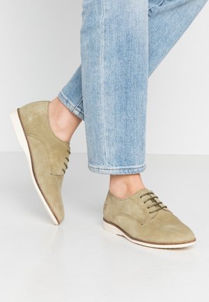 Casual lace-ups - khaki