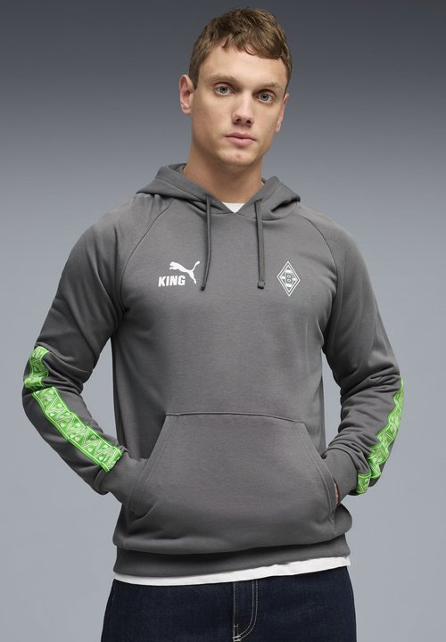 PUMA BORUSSIA MÖNCHENGLADBACH FTBLKING HOODIE - Hoodie - flat bronze green — foto 2