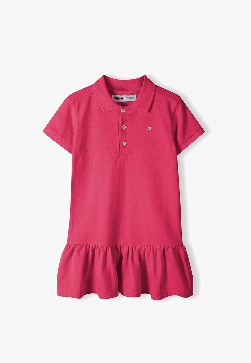 MINOTI SHORT SLEEVE WITH FRILLED - Kasdienė suknelė - pink