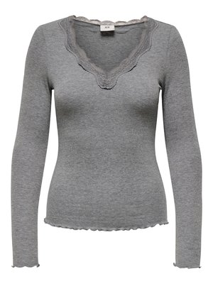 JDY, BLUSE JDYETOILE BLUSE - Pluus - medium grey melange