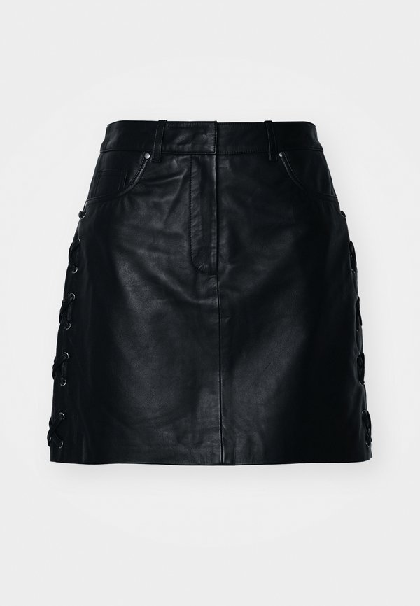 YASTIANA SKIRT - Leather skirt3