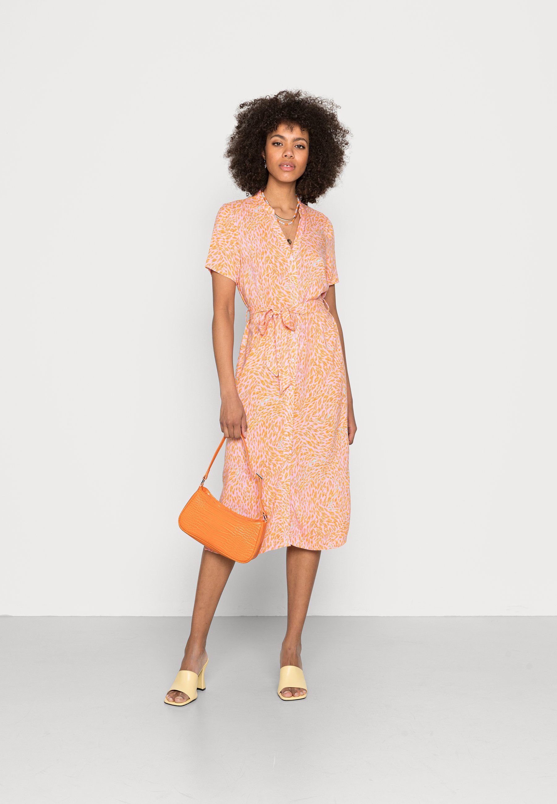 Vero Moda VMVICA - Vestido informal - prism pink aop:nemi/rosa - Zalando.es