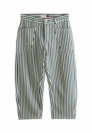 Next DOUBLE POCKET BARREL - Wide Leg - striped