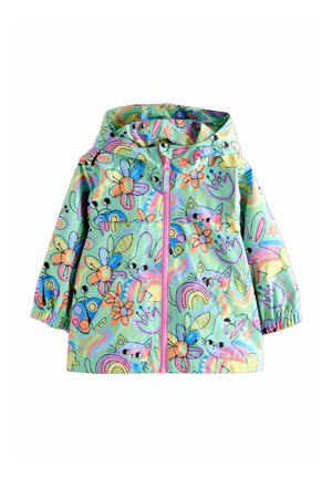 Next, REGULAR FIT CAGOULE  - Waterproof jacket - green character