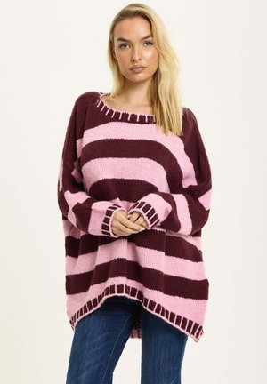 STRIPE  - Jumper - pink