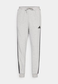 ESSENTIAL 3-STRIPES - Tréningruha alsók - medium grey heather/black