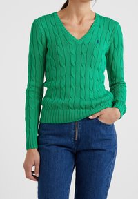 Polo Ralph Lauren Stickad tröja - green