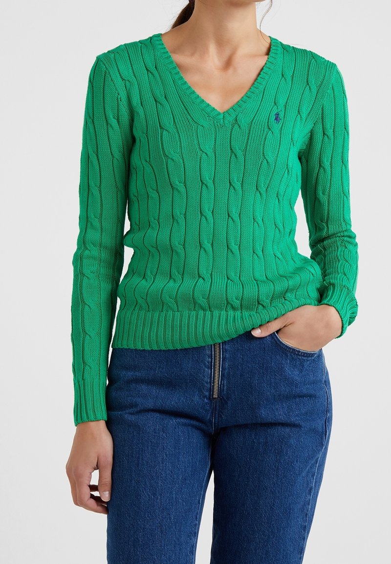 Polo Ralph Lauren Stickad tröja - green