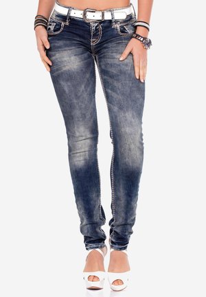 Slim fit jeans - donkerblauw